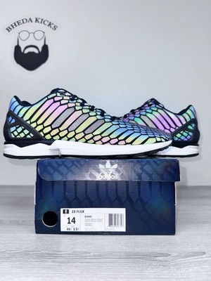 Size 14 - Adidas ZX Flux XENO Reflective for sale online | eBay