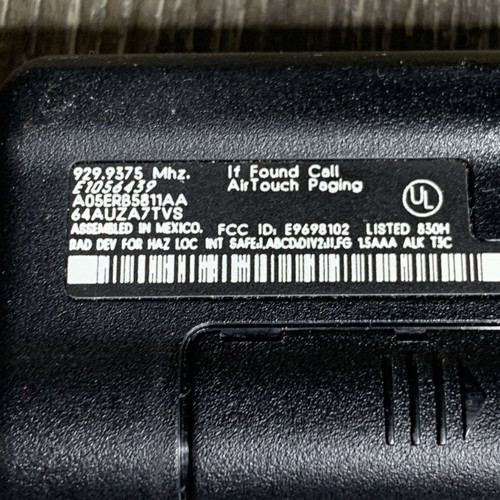 Motorola Flex Airtouch Pager A05ERB5811AA avec clip ceinture TESTÉ - Photo 8/8