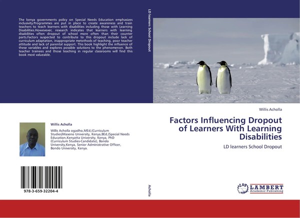 Willis Acholla | Factors Influencing Dropout Of Learners With Learning...-image