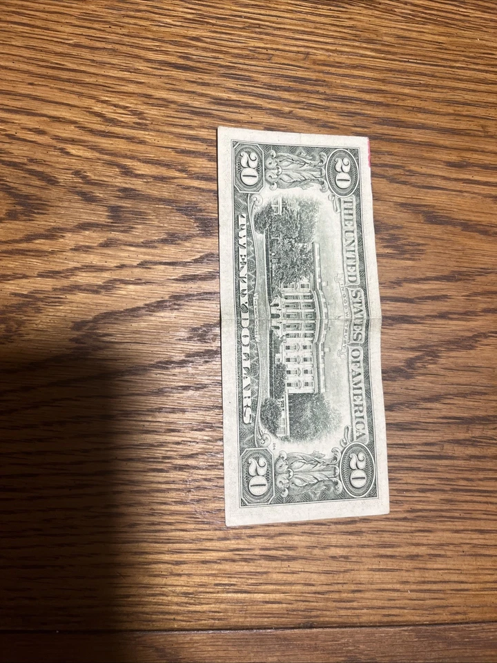 Billete de 20 dólares del Año 1985 Foto 2 de 3