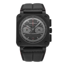 Bell & Ross BR-03 Chrono Ceramic 42mm Automatic Men's Watch BR0394-BTR-CE/SCA