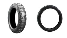 Par de neumáticos Bridgestone Battlax Adventurecross AX41 para Kawasaki KLR650 2022+