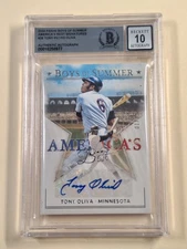 Tony Oliva 2024 Panini Boys of Summer aut  #ed 01/25! GRADE 10 AUTO BECKETT#8977