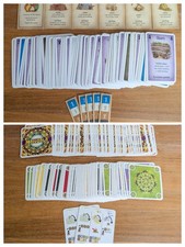 Set 2 Gesellschaftsspiele MANDALA + SAN JUAN - Nur Karten Travel Size EN