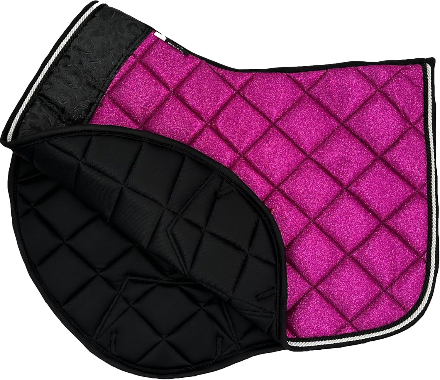 Euro Horse Matchy Jumping Saddle Pad Set, Ear Net/Brushing Boots/Bell Boots