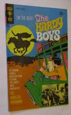 The Hardy Boys #3 Comic Book 1970 Gold Key Headless Horseman Photo Cover OOP