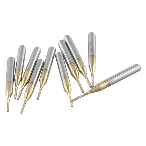 For Glass Fiber Milling Cutter Drill Bit PCB Machine 10pcs Engraving 1mm - Picture 6 of 17