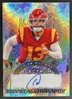 2024 Leaf Electrum Caleb Williams Crystallography Auto Silver Gold Foil #1/1
