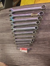 K-D Tools 11pc Combination Wrench Set 1/4"-7/8"new Old Stock  Made In USA Read