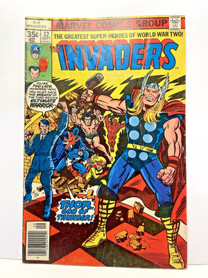 Invaders #32 1978 Marvel Comics Newsstand Comic Book