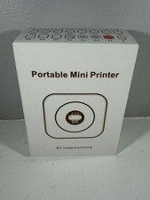 BT Instant Printing Portable Mini Printer Ope...