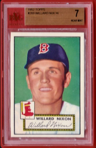 Willard Nixon #269 1952 Topps card