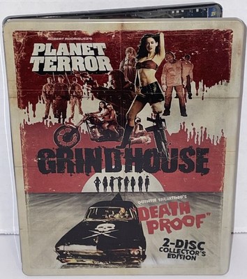 Grindhouse Blu-ray Planet Terror & Death Proof Collector's Edition Steelbook