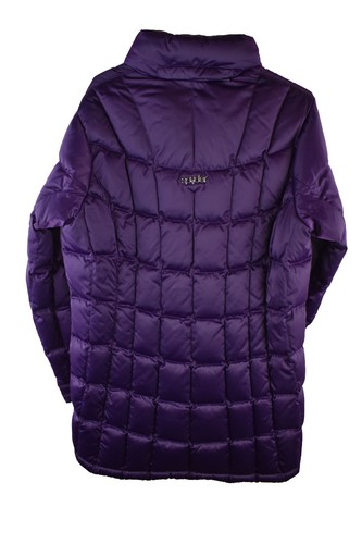 Spyder Womans Purple Padded Duck Down Filled Puffer Jacket Size L Skiing - Picture 9 of 12