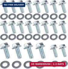 Oil Pan Bolt Kit Sbc Sbf 38551 Fit For 1955-1998 Chevy Small Block V8 Engines 26