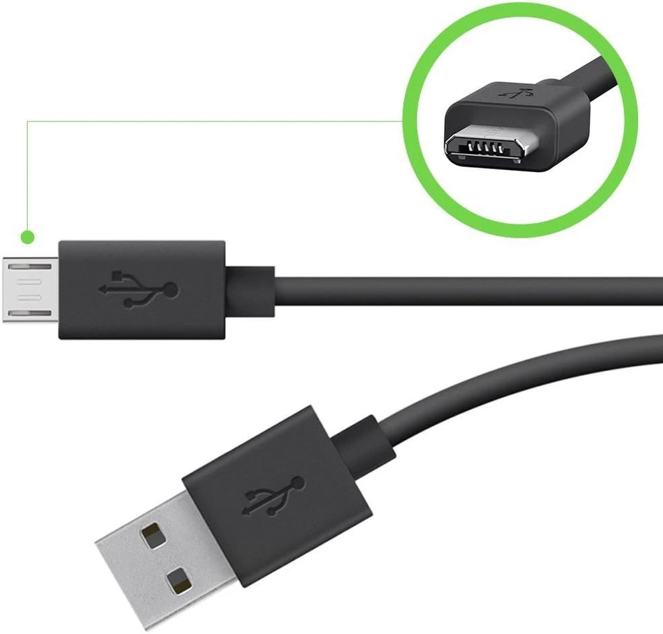 Belkin 2M USB A to Micro USB Cable Black - F2CU012bt2M-BLK - Image 3 of 4