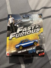 Mattel Fast and Furious 6 1970 Ford Escort RS1600 MK1 *COMBINED POSTAGE*