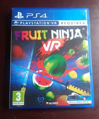 Fruit Ninja VR (PlayStation 4, 2018) PlayStation VR Region Free