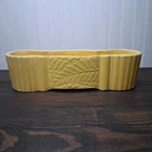 Vintage Brush USA McCoy Pottery 4-15 Yellow Window Planter RARE...