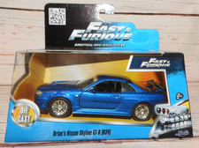 Jada Toys Fast Furious 7 Brian's Nissan Skyline GT-R R34 Diecast