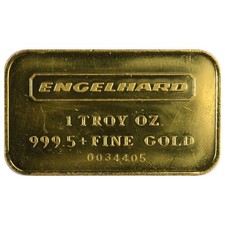 1 oz Engelhard Gold Bar (Varied Design, Varied Condition) 4751.93 per troy oz