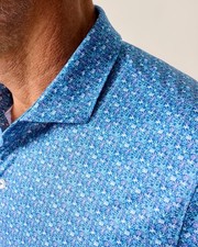 Performance Jersey Polo - Floral Reef johnnie-O Mens 7849541 