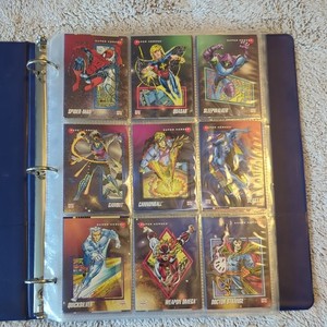 Marvel Trading Card Binder | eBay