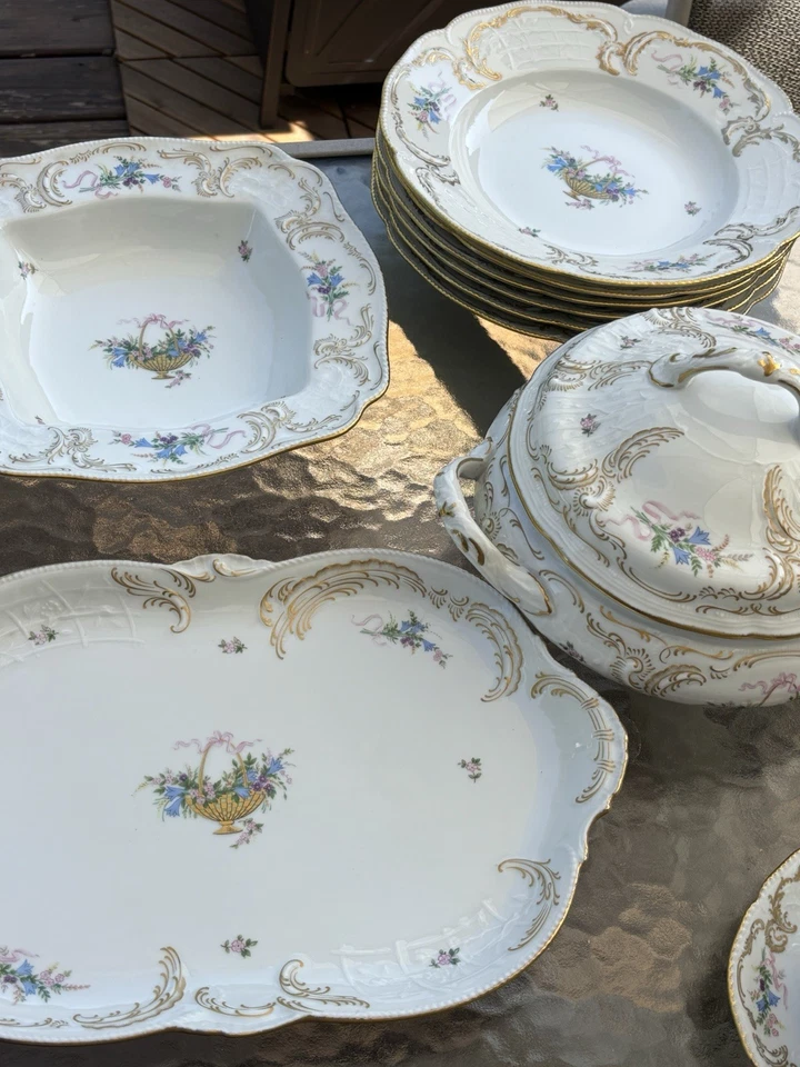 Rosenthal China Continental Rokoko 35 Piezas (ver Descripción) ¡Excelente Estado! Foto 3 de 3
