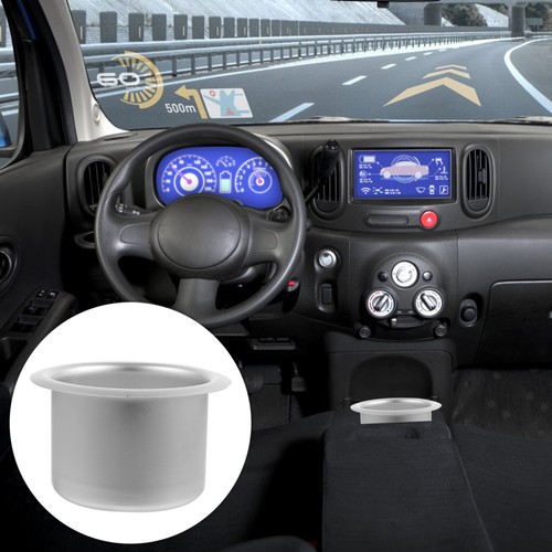 Stainless Steel Coaster Sofa Aluminium Cup Holder Holders Car Insert for