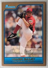 2006 Bowman Draft Futures Game - Gold Homer Bailey Cincinnati Reds #FG37