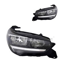 TYC Scheinwerfer Hauptscheinwerfer links rechts H7 H15 für Opel Corsa F P2JO
