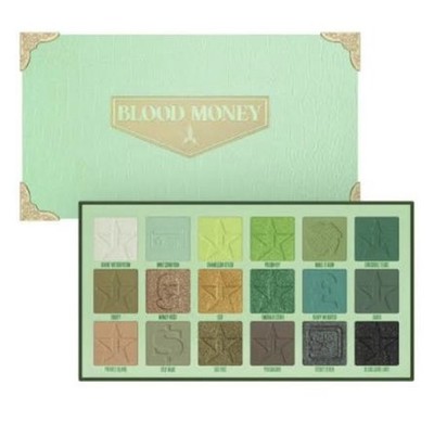 Jeffree Star Cosmetics Blood Money Palette 18 Shades Faux-Alligator Case New