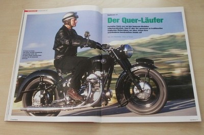 MO Klassik Motorrad 03/2006 Sunbeam S7 mit 25PS in einer seltenen Vorstellung au