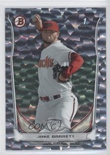 2014 Bowman Prospects Silver Ice Jake Barrett #BP11 0e3