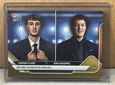 2025 TOPPS NOW #CFKK COOPER FLAGG KON KNUEPPEL ROOKIE Gold Foil Parallel 2/50