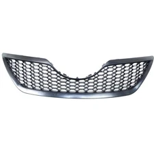 Grille For 2007-2009 Toyota Camry SE Model Black Plastic