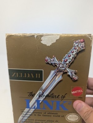Zelda II Adventure Of Link (Canada) Mattel - Complete CIB - Circle