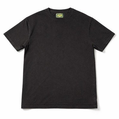 Hidden Hills Club T-Shirt Black Heavyweight Cotton Mens Large Minimal Streetwear