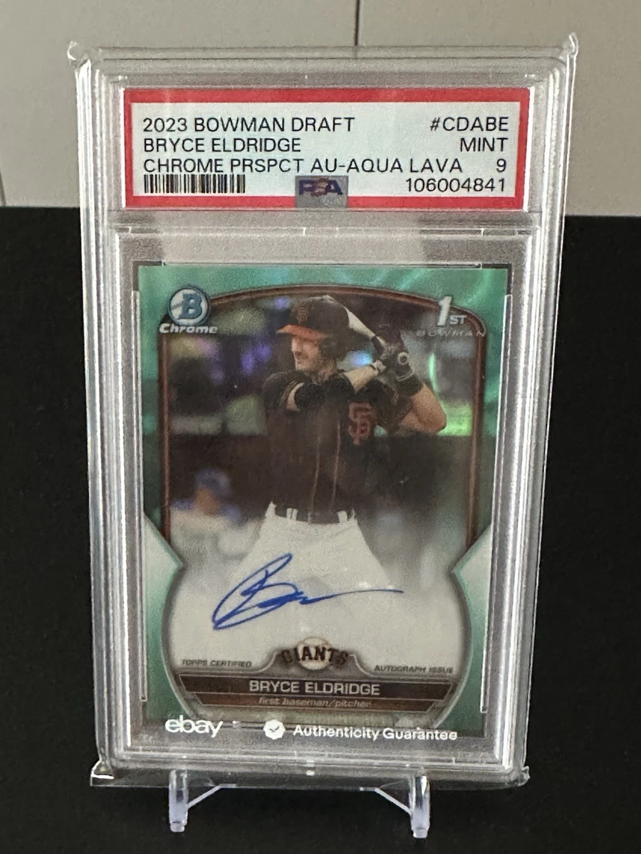 Bowman San Francisco Giants Baseball Sports Autographed Trading 
