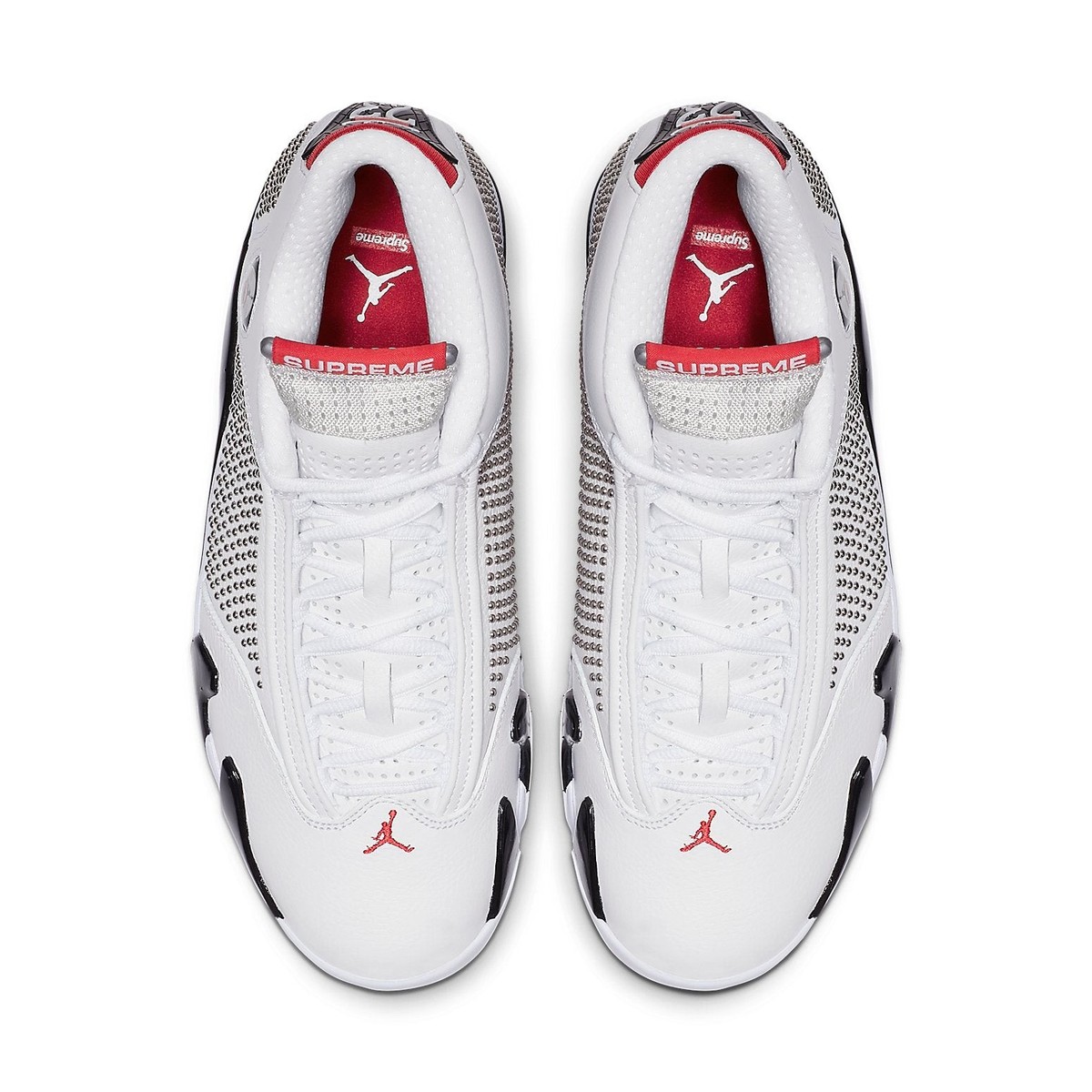 Size 9 - Supreme x Air Jordan 14 Retro White for sale online | eBay
