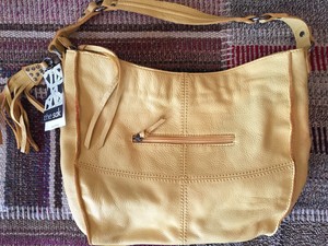 Sak zonlicht handtas handtas lederen De geel gloednieuw handtas PqdABWRw
