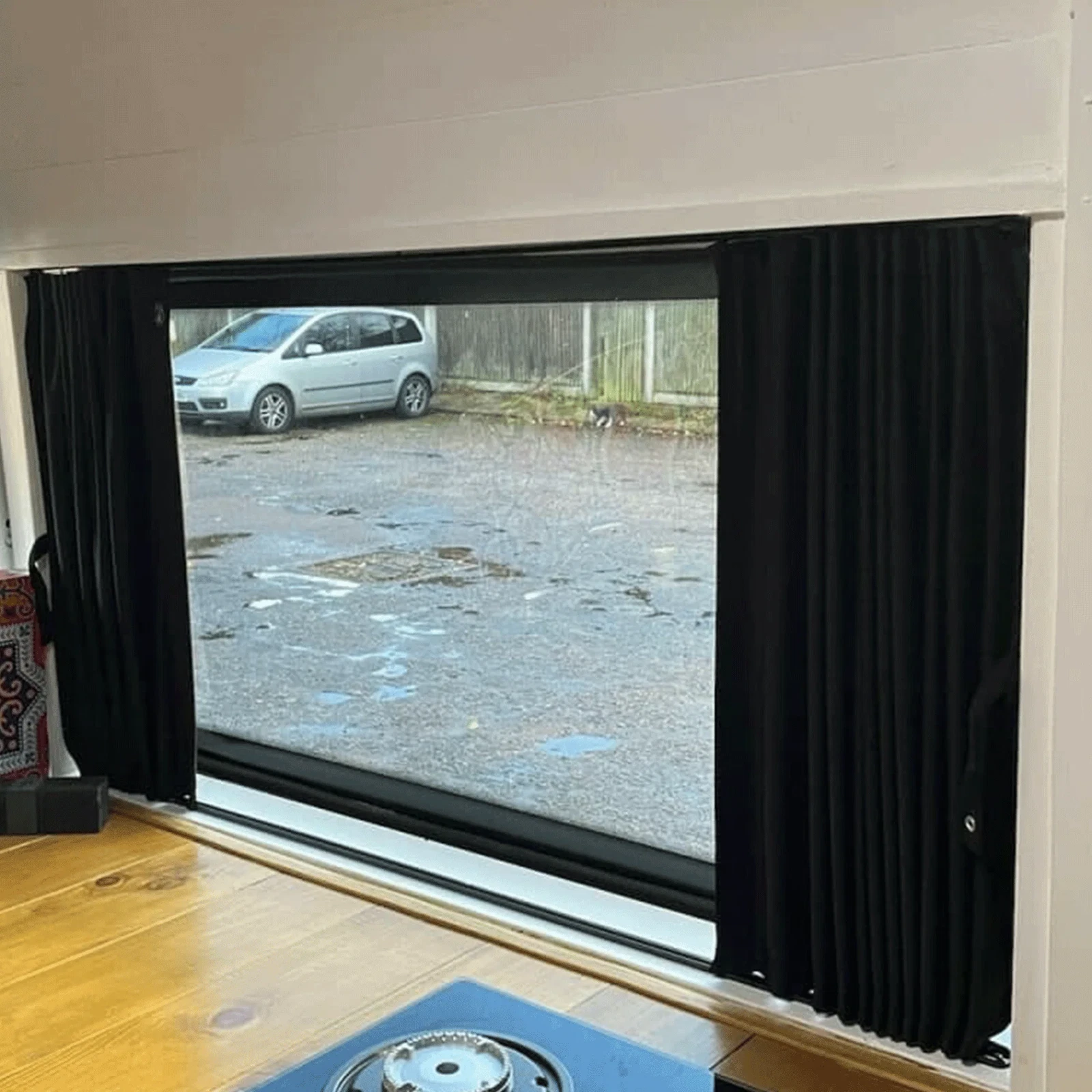 For Citroen Relay camper Premium 2 x Side Window Curtains | Van-X