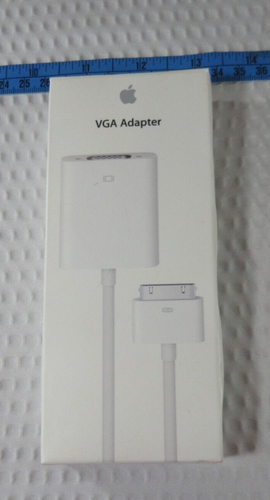 Apple VGA Adapter Model A1368 -MC552ZM/B with box - 第 1/3 張圖片