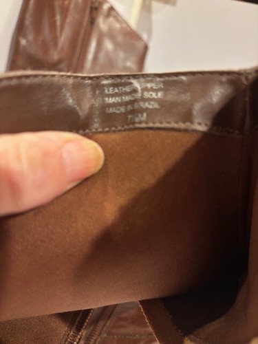 Matisse Made in Brazil Brown Leather Cowgirl Boots Women's Size 7 1/2 - Picture 8 of 8