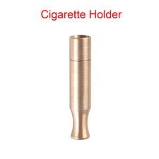 Solid Brass Mini Cigarette Holder Cigarette Filter Pipe Cigarette Holders Gift D