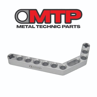 Metall 3x3,8x7 gebogen 45 Doppel Liftarm Balken kompatibel mit Lego Technic 32009 414