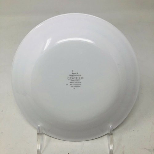 Juego de 4 platos de ensalada de postre de pan y mantequilla Corelle Corning Folk Stitch 6 3/4" - Imagen 4 de 11