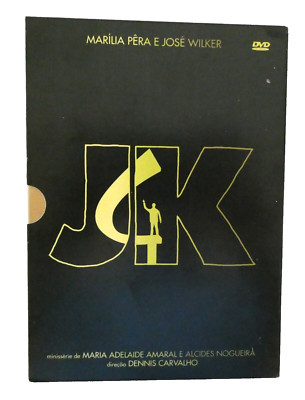 JK Brazilian TV Series 5 DVD Box Set Marilia Pera Jose Wilker Kubitschek Brazil