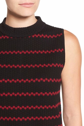 $188 NWT NIC + ZOE SzS FALL FEVER JACQUARD SLEEVELESS SHIFT DRESS MULTI - Picture 5 of 5