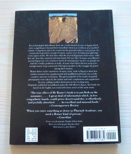 People of the Nile by John Romer - Softcover Book in Great Condition - 1982 - Picture 2 of 3